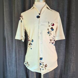 Vintage Geometry Tiles Bernard B Shirt